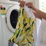 Laundry Bag | Golden Wattle | Linen Cotton Laundry Bag | Golden Wattle | Linen Cotton